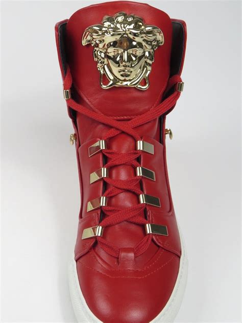 versace medusa strap high tops|Versace women's medusa 95.